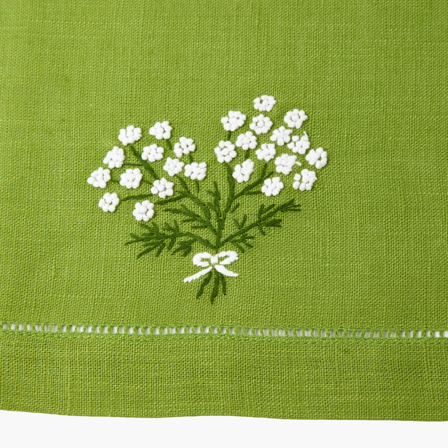 Eloise Green Placemats & Hydrangea Napkins (Set of 4)
