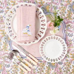 Eloise Pink & Blue Placemats (Set of 4)