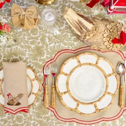 Eloise Putty & Red Placemats (Set of 4)