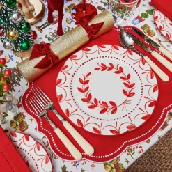 Eloise Red Placemats (Set of 4)