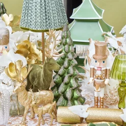 Emerald Glass Christmas Tree (Pair)