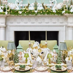 Emerald Glass Christmas Tree (Pair)