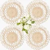 Estella Woven Round Placemats (Set of 4)