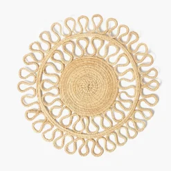 Estella Woven Round Placemats (Set of 4)