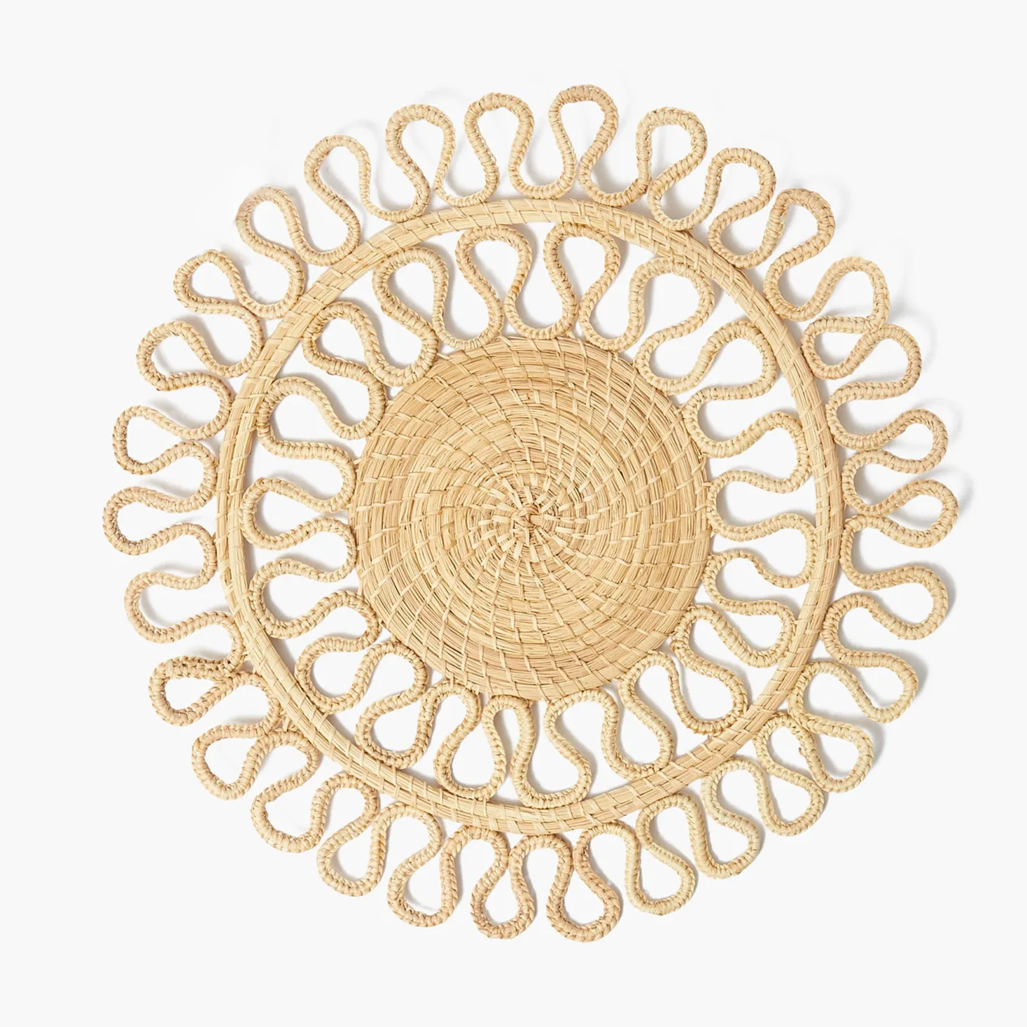Estella Woven Round Placemats (Set of 4)
