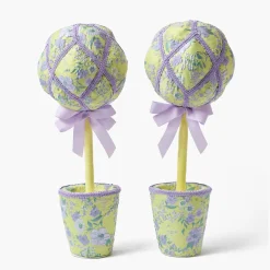 Fabric Easter Egg Tree (Pair)