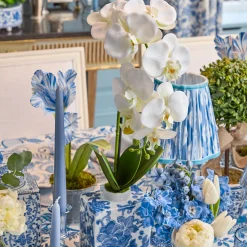 Faux Orchid in Chinoiserie Vase