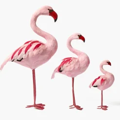 Faye Flamingo (Pair) - 46cm