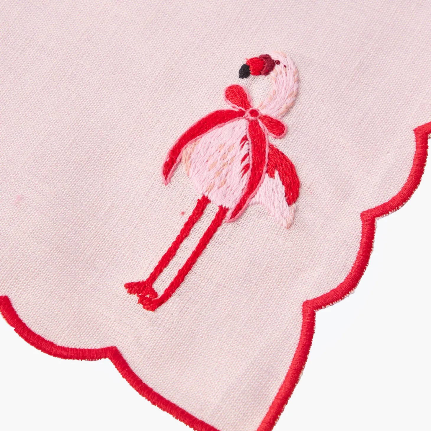 Faye Pink Flamingo Napkins (Set of 4)