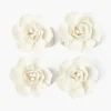 Fiore Porcelain Napkin Rings (Set of 4)