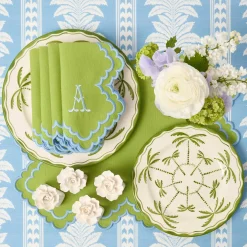 Fiore Porcelain Napkin Rings (Set of 4)