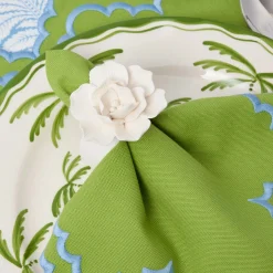 Fiore Porcelain Napkin Rings (Set of 4)