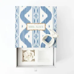 Fiore Porcelain Napkin Rings (Set of 4)