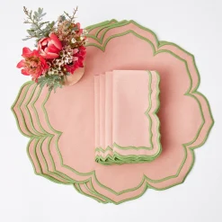 Fleur Pink Napkins (Set of 4)