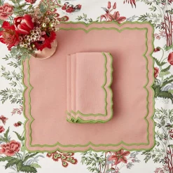 Fleur Pink Napkins (Set of 4)