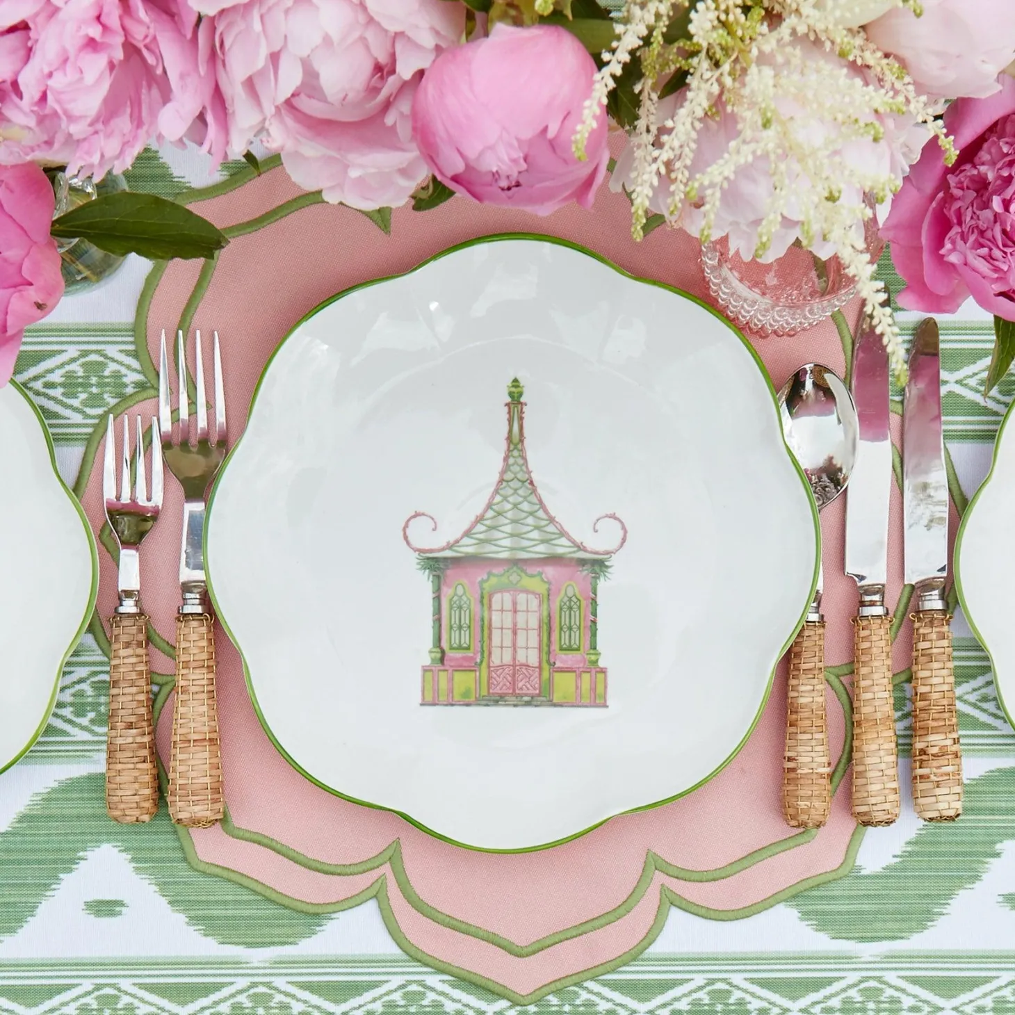 Fleur Pink Placemats (Set of 4)