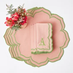 Fleur Pink Placemats (Set of 4)