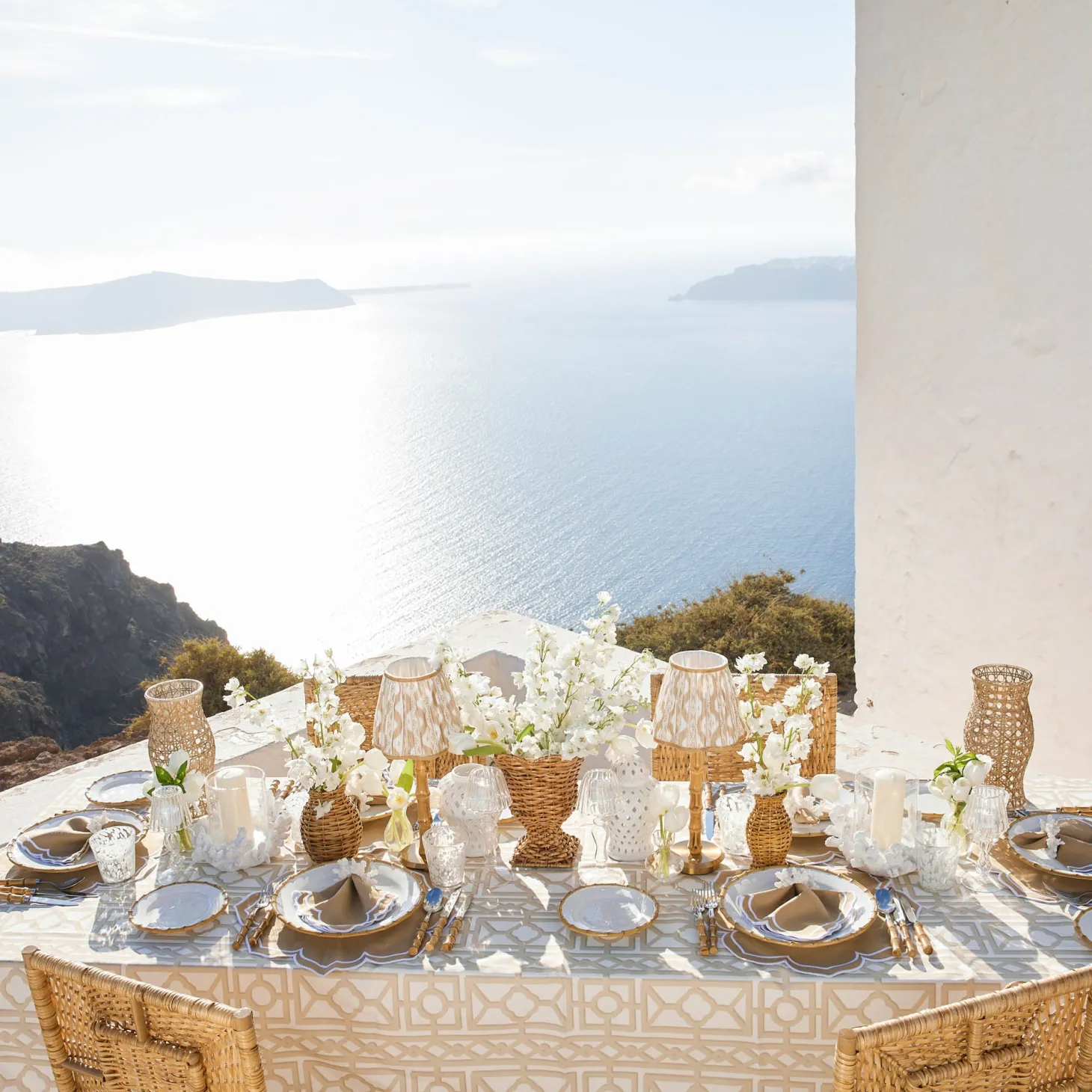 Fleur Sand Napkins (Set of 4)