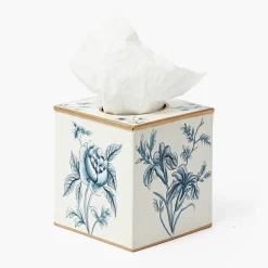 Floral Tole Tissue Box