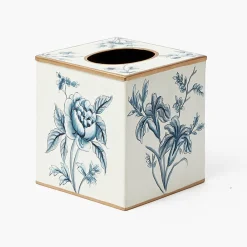 Floral Tole Tissue Box