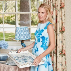 Floral Tole Tray