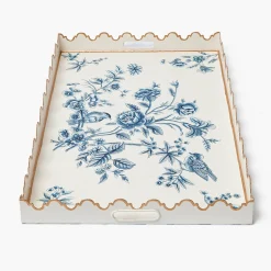 Floral Tole Tray