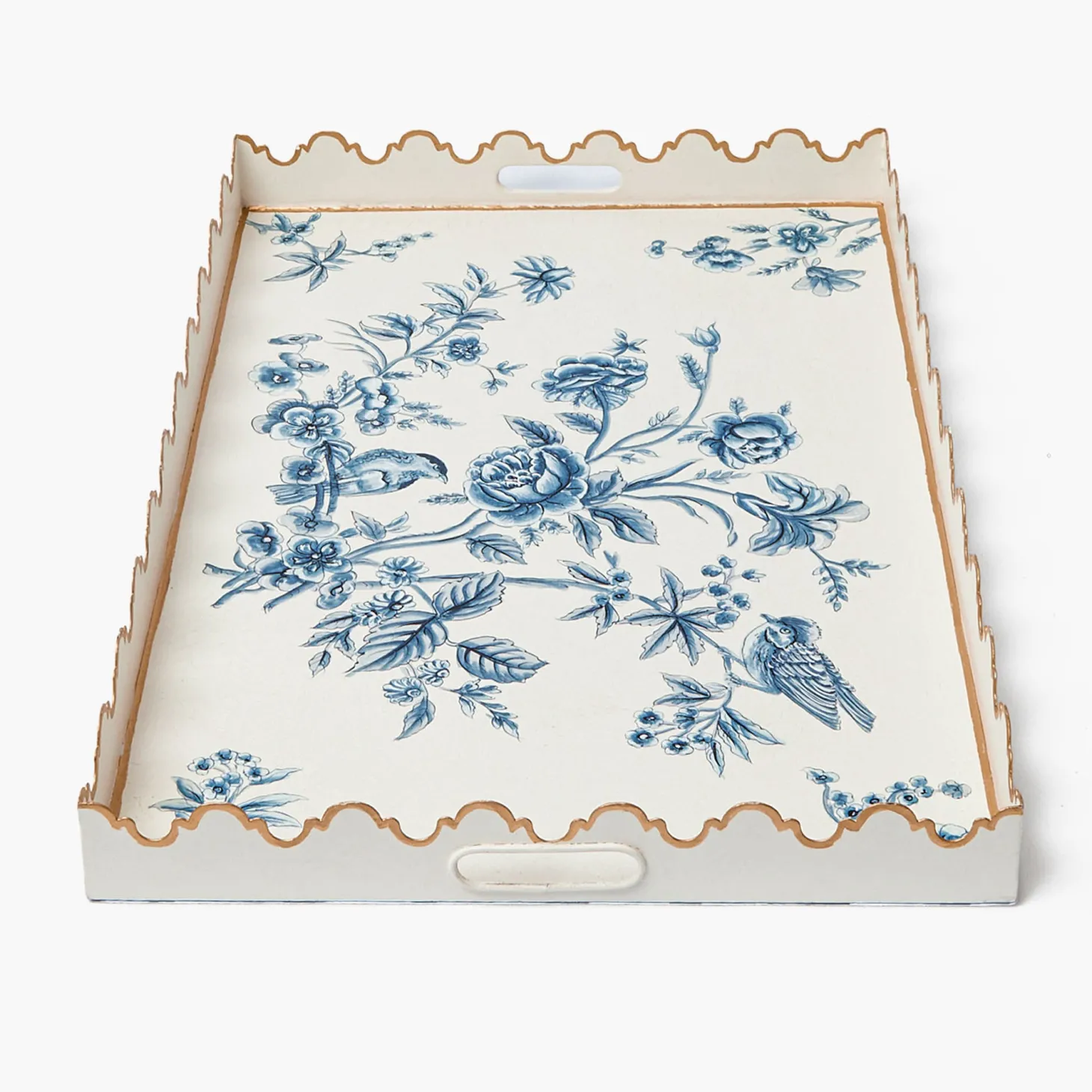 Floral Tole Tray