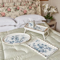 Floral Tole Tray