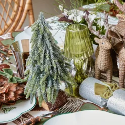 Frosted Fir Trees (Pair)