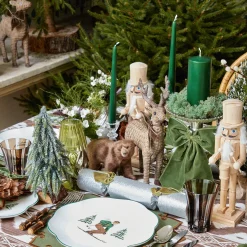 Frosted Fir Trees (Pair)