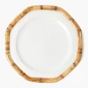 Geometric Bamboo Dinner Plate