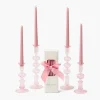 Gisele Pink Candle Set