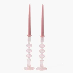 Gisele Pink Candle Set