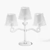 Glass Lantern Tealight Candleabra