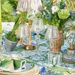Glass Lantern Tealight Candleabra