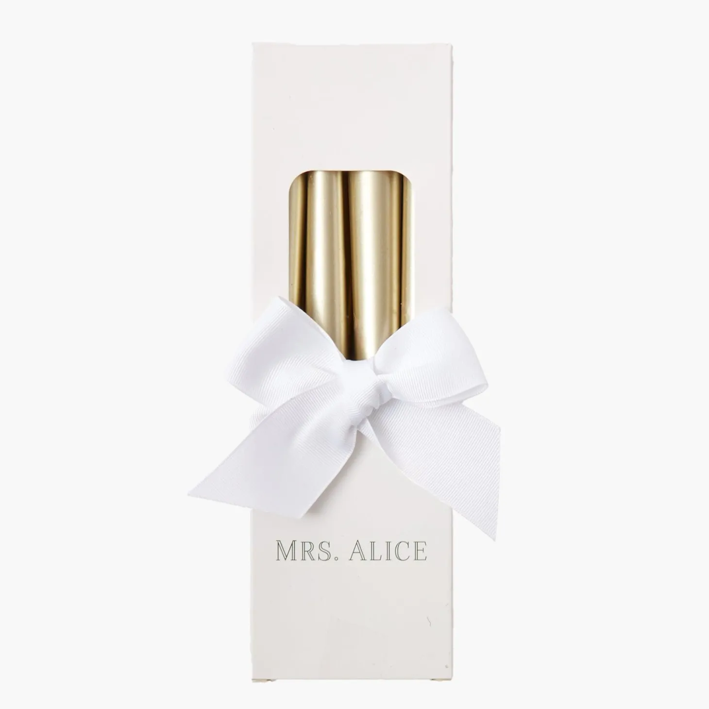 Gold Candles (Set of 8)