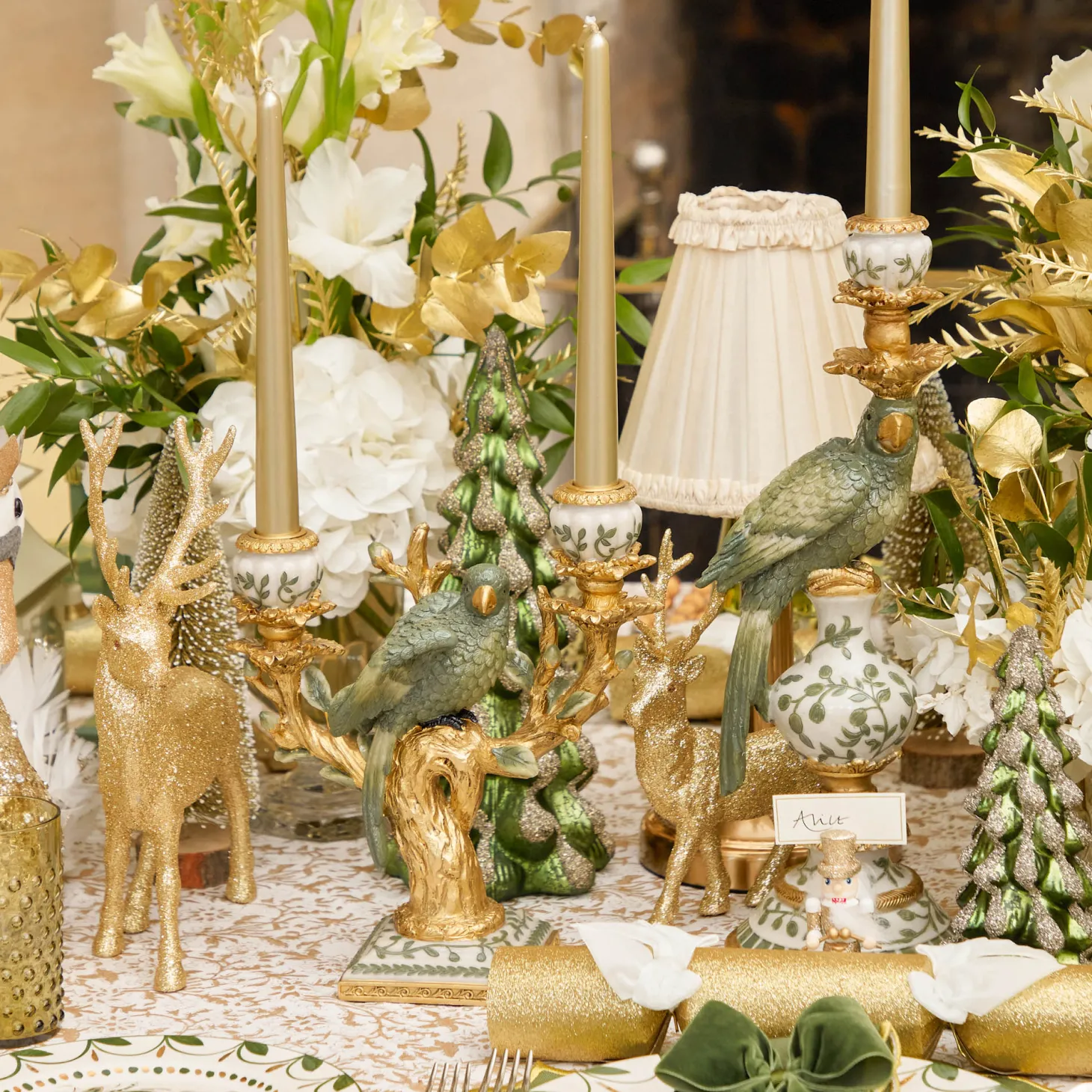 Gold Candles (Set of 8)