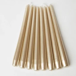 Gold Candles (Set of 8)