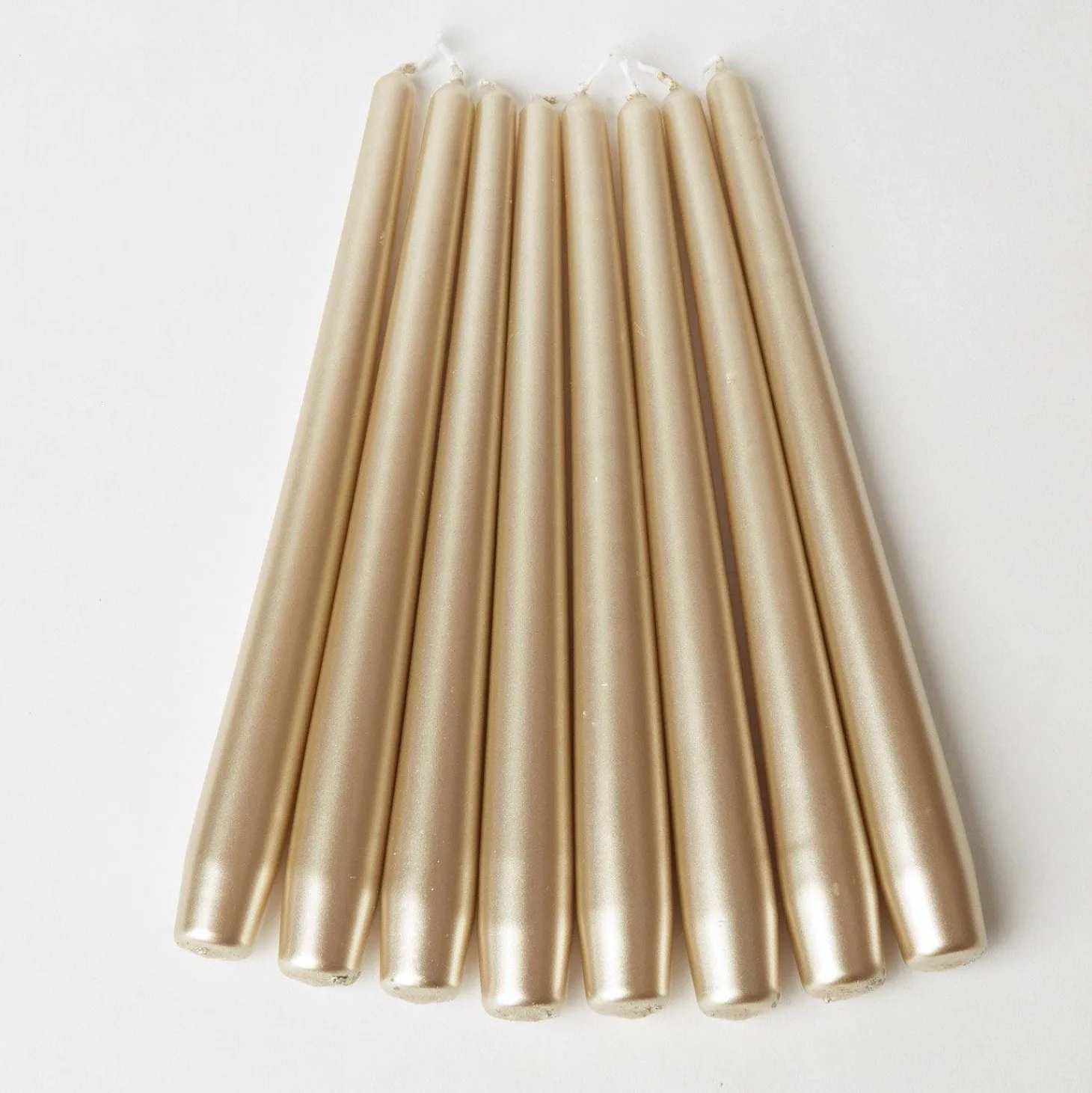 Gold Candles (Set of 8)