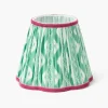 Green & Raspberry Ikat Lampshade (18cm)