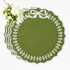 Green Bow Laurel Placemats (Set of 4)