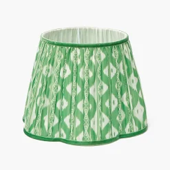 Green Ikat Lampshade (30cm)