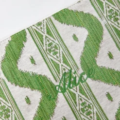 Green Ikat Pochette