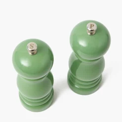 Green Lacquer Salt & Pepper Set