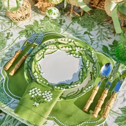 Green Lady Isabella's Garden Tablecloth