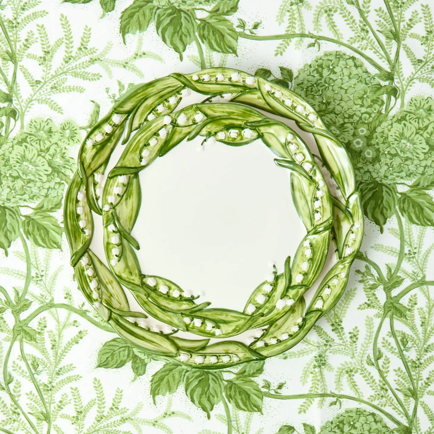 Green Lady Isabella's Garden Tablecloth