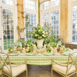 Green Laurel Dinner Plates (Set of 4)