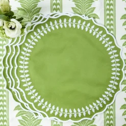 Green Laurel Placemats (Set of 4)
