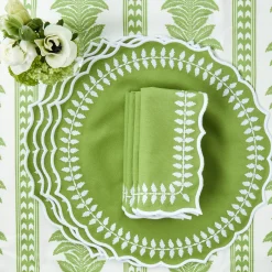 Green Laurel Placemats (Set of 4)