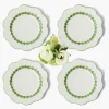 Green Laurel Starter Plates (Set of 4)